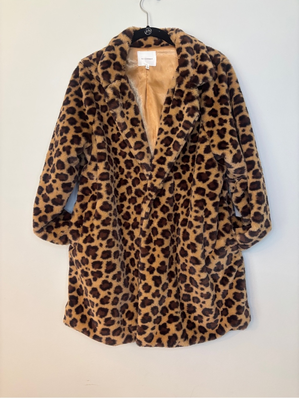 Leopard Print Faux Fur Coat - Classic Animal Print